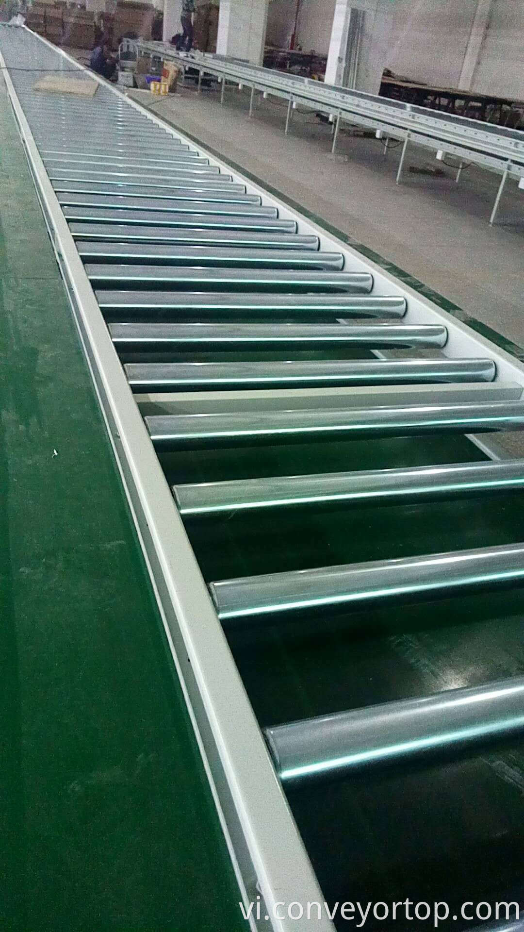 gravity roller conveyor assembly line